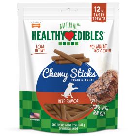 Nylabone Healthy Edibles Chewy Dog Treat Sticks Beef 1ea/12 oz