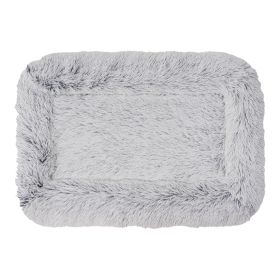 Tall Tails Dog & Cat Grey Cuddle Crate Bed, Small/Medium