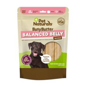 Pet Naturals Dog Busy Butter Balanced Belly Bones Large