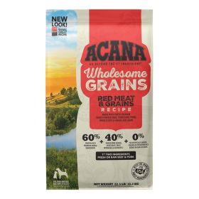 Acana Dog Wholesome Grains Red Meat + Grains 22.5Lbs