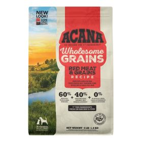 Acana Dog Wholesome Grains Red Meat + Grains 4Lbs