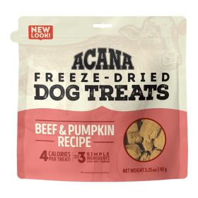 Acana Dog Freeze-Dried Beef And Pumpkin Formula 3.25oz.
