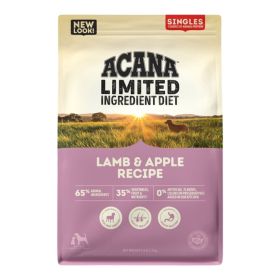 Acana Dog Grain Free Singles Lamb & Apple Recipe 4.5Lbs