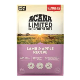 Acana Dog Grain Free Singles Lamb & Apple Recipe 13Lbs
