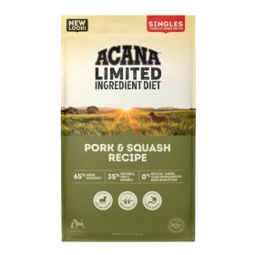 Acana Dog Grain Free Singles Pork & Squash Recipe 22.5Lbs