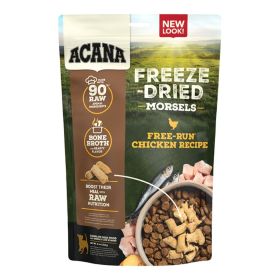 Acana Dog Grain Free Freeze-Dried Morsels Free Run Chicken Recipe 8oz.