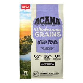 Acana Dog Wholesome Grains Large Breed Puppy + Grains 22.5Lbs