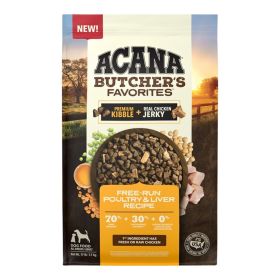 Acana Dog Grain Free Butcher's Favorites Free Run Poultry 17Lbs