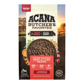Acana Dog Grain Free Butcher's Favorites Farm Raised Beef 17Lbs