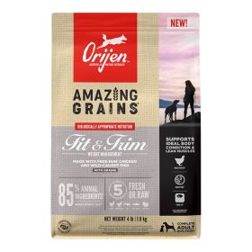 Orijen Dog Amazing Grains Fit & Trim 4Lbs