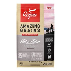 Orijen Dog Amazing Grains Fit & Trim 22.5Lbs