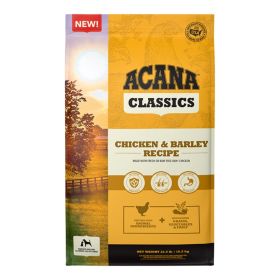 Acana Dog Classics Chicken & Barley Recipe 22.5Lbs