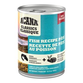Acana Dog Classics Pate Fish Recipe Pate 12.5oz. (Case of 12)