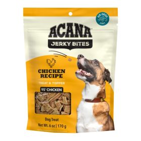 Acana Dog Grain Free Jerky Bites Chicken Recipe 6oz.