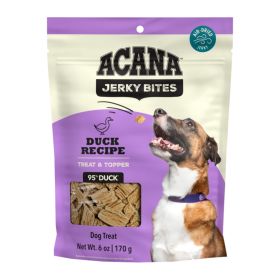 Acana Dog Grain Free Jerky Bites Duck Recipe 6oz.