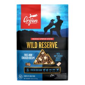 Orijen Dog Wild Reserve Grain Free Free Run Chicken Recipe 12Lbs