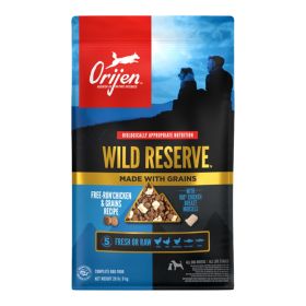 Orijen Dog Wild Reserve Free Run Chicken & Grains Recipe 20Lbs