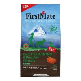 Firstmate Dog Limited Ingredient Grain Free Duck & Pumpkin Small Bites 12Lbs