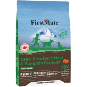 Firstmate Dog Limited Ingredient Grain Free Duck Pumpkin 1Lb