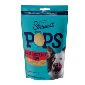 Stewart Puff Pops Freeze Dried Dog Treats Bacon Cheeseburger, 1ea/5.8oz.