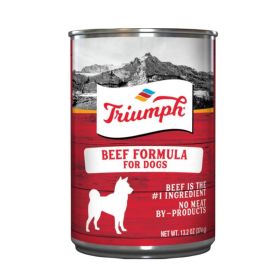 Triumph Canned Dog Food Beef 13.2oz. (Case of 12)