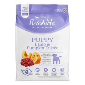 Pure Vita Dog Puppy Grain Free Lamb & Pumpkin 25Lbs