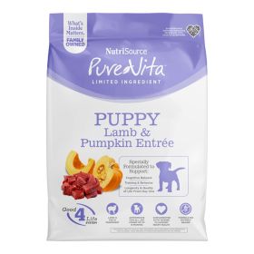 Pure Vita Dog Puppy Grain Free Lamb & Pumpkin 12Lbs