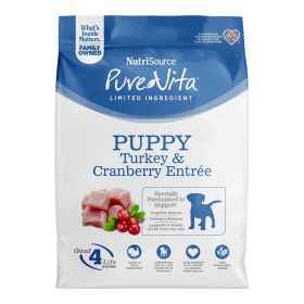 Pure Vita Dog Puppy Turkey & Cranberry 12Lbs