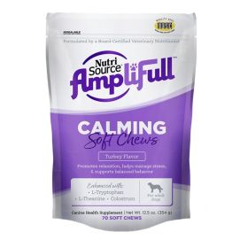 Nutrisource Dog Amplifull Soft Chew Supplement Calming 12.5oz.