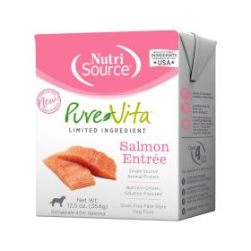 Pure Vita Dog Grain Free Salmon Entree 12.5oz. (Case of 12)