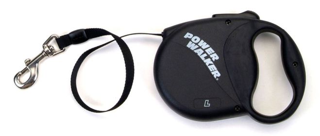 Coastal Retractable Dog Leash Black, 1ea/16 ft, LG