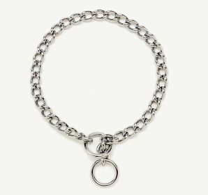 Titan Chain Training Dog Collar X-Heavy Nickel, Chrome 1ea/4 Mm X 26 in