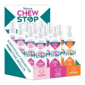 Tropiclean Dog Chew Stop 12 Piece Display