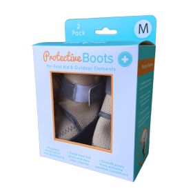 ZenPet Protective Dog Boots 1ea/MD, 2 pk