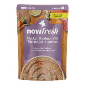 Now Fresh Dog Grain Free Senior Chicken & Salmon Pate 2.8oz. (Case of 24)