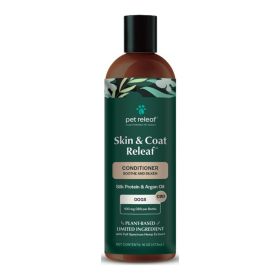 Pet Relief Skin & Coat Dog 16oz./6 Soothe & Silken Conditioner CBD 100Mg