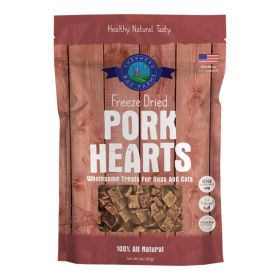 Shepherd Boy Farms Dog & Cat Freeze-Dried Pork Heart 3oz.