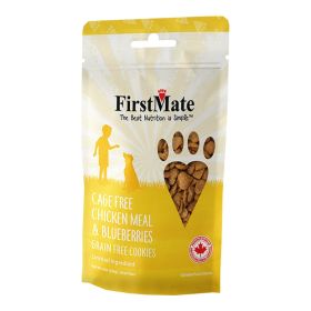 Firstmate Dog Limited Ingredient Grain Free Chicken & Blueberry Treat 8oz.