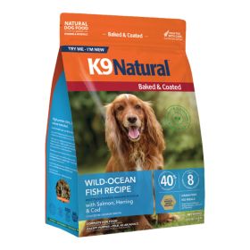 K9 Natural Dog Baked & Coated Wild Ocean Fish Recipe 3.5Lbs