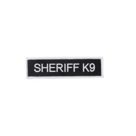 Boss Dog Tactical Harness Patch Sheriff K9, 1ea/SM