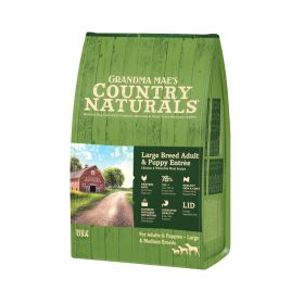 Grandma Mae's Country Naturals Large Breed Adult & Puppy EntrÃ©e Dry Dog Food Chicken & Rice 32lb