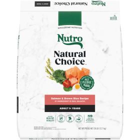 Nutro Products Natural Choice Adult Dry Dog Food Salmon & Brown Rice 28lbs
