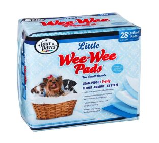 Four Paws WeeWee Superior Performance Little Dog Pee Pads 1ea/16.5 in X 23.5 in 28 ct