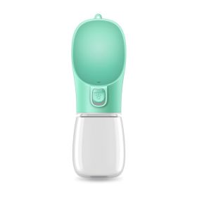 Portable Drinking Cup For Pets (Option: Green-350ML)