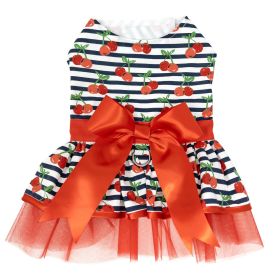 Cherry Stripe Harness Dress (Option: X-Small)