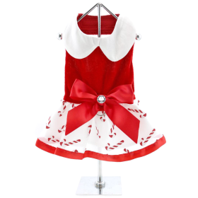 Christmas Candy Cane Dress (Option: X-Small)