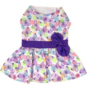 Purple Butterfly Dress (Option: X-Small)