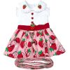 Strawberry Picnic  Harness Dress