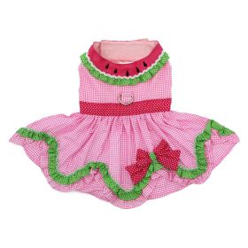 Watermelon Dog Dress (Option: X-Small)